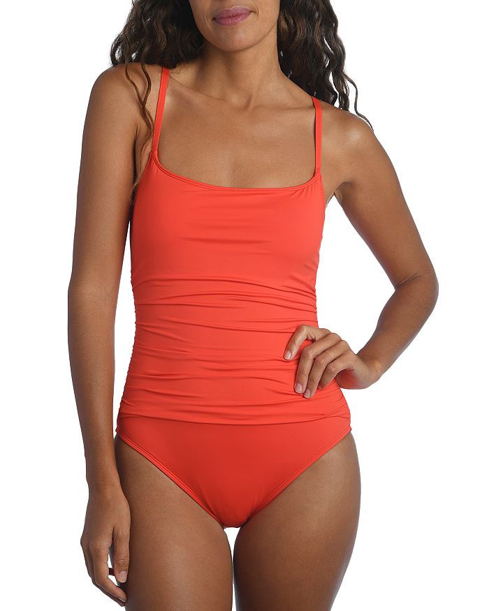 La Blanca Island Goddess One-piece Swimsuit In Paprika
