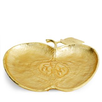 Michael Aram Apple Plate Gold | Bloomingdale's