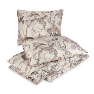 Snake Floral Standard Sham