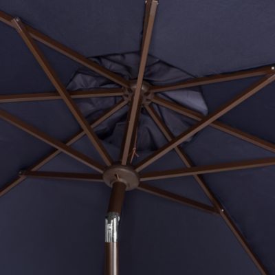 Fabia Fringe 9 Ft Crank Umbrella