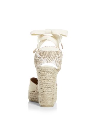 Women's Chiara Ankle Tie Wedge Espadrille Sandals