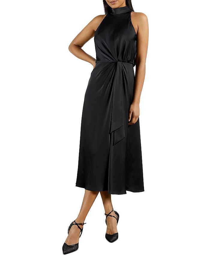 Ted baker halter occasion midi dress clearance