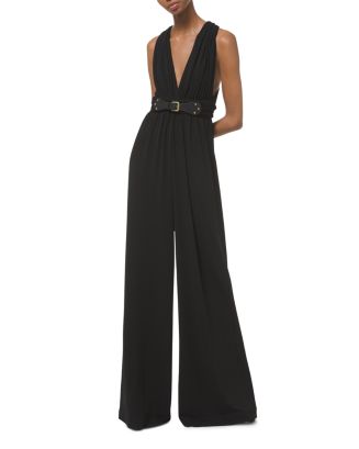 Michael Kors Collection MICHAEL Belted Jumpsuit | Bloomingdale's