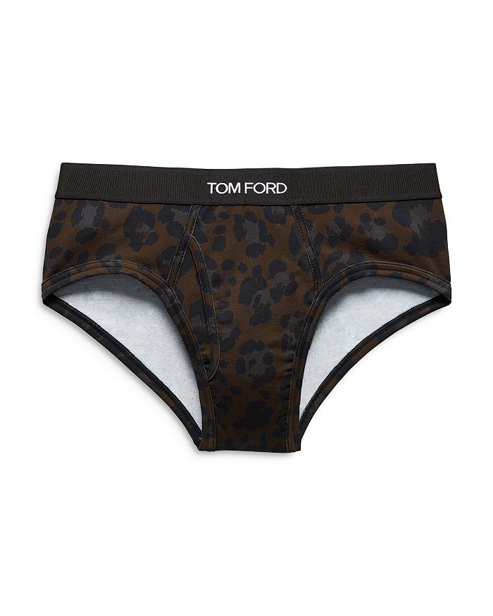TOM FORD LEOPARD BRIEFS,T4LC11110