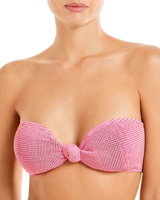 bond-eye The Sahara Textured Bandeau Bikini Top | Bloomingdale display picture 2