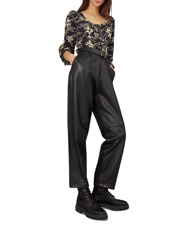 BA&SH BA & SH SESSEE FLORAL PRINT BLOUSE