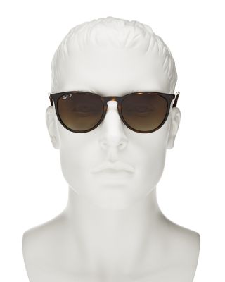  Erika Polarized Classic Round Sunglasses, 54mm