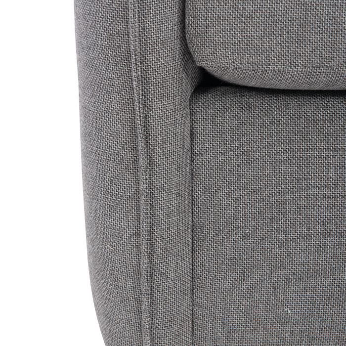 Bernhardt Monterey Swivel Outdoor Chair In Gray/brushed Aluminum