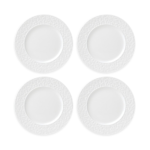 Kate Spade New York Blossom Lane Accent Plates, Set Of 4 In White