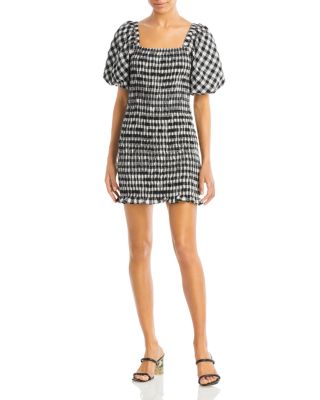 endless rose polka dot mini dress