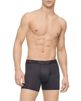 Microfiber Stretch Wicking Boxer Briefs, Pack of 3