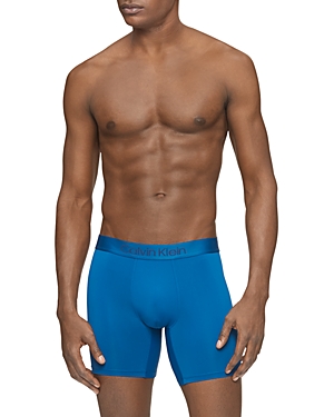 Calvin Klein Men's Ultra-soft Modal Boxer Briefs In Blue Krypto