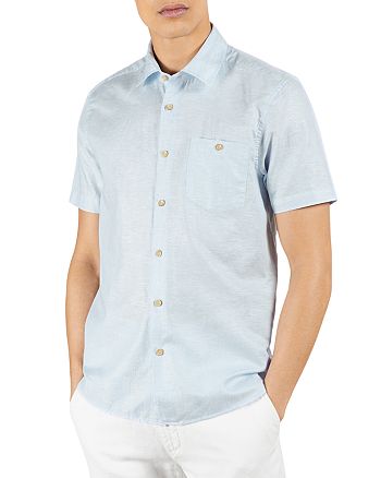 Ted Baker Short Sleeve Button Down Shirt | Bloomingdale's
