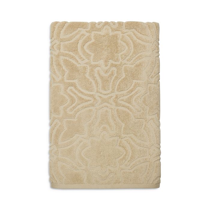 Sferra Moresco Wash Cloth - White