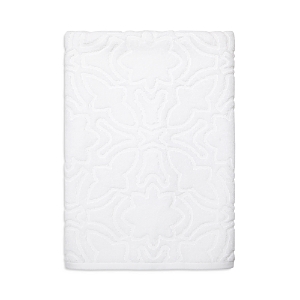 Shop Sferra Moresco Hand Towel In White
