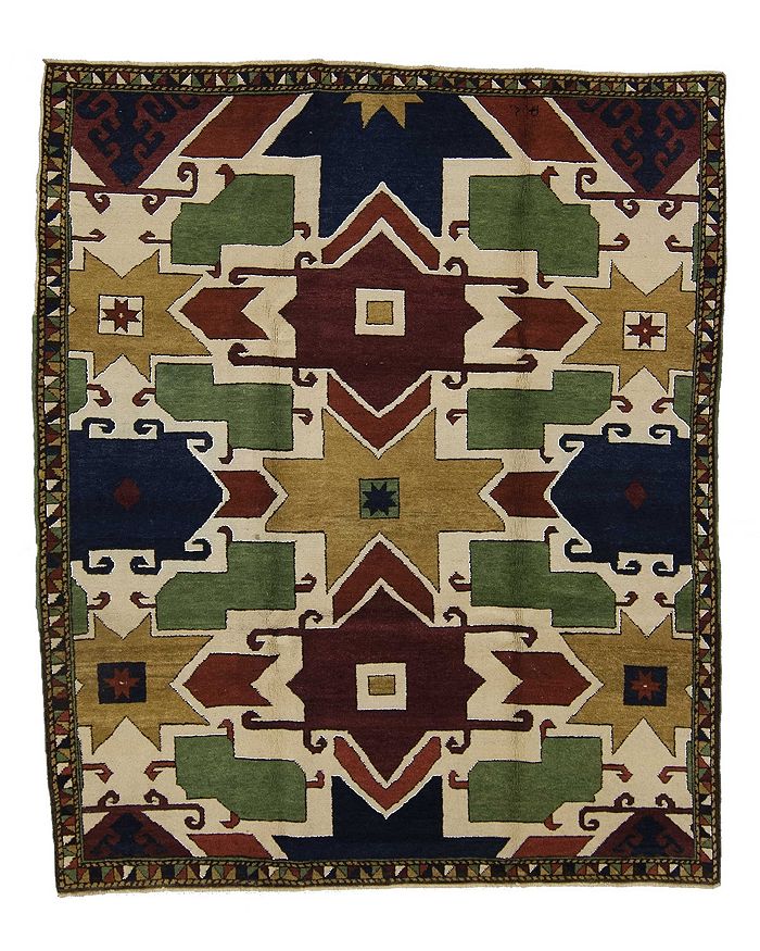 Tufenkian Artisan Carpets Kazak Tk13 Area Rug, 8' X 10' In Blue