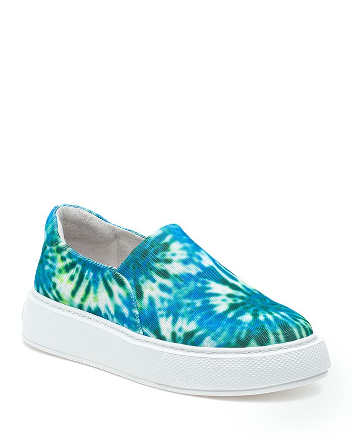 J/Slides Women's Dusty Stretch Slip On Platform Sneakers Bloomingdale's