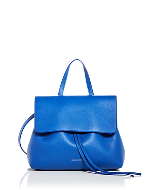 Mansur Gavriel Lady Leather Satchel In Elettrico