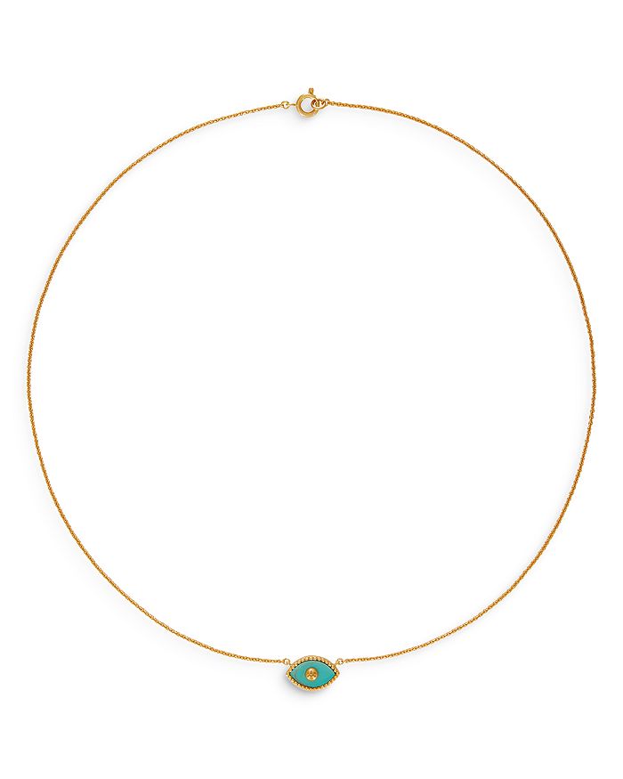Tory burch new arrivals evil eye necklace