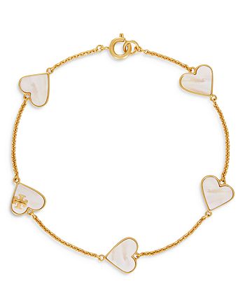 Tory Burch Stone Heart Bracelet | Bloomingdale's