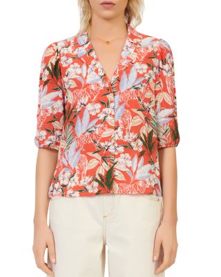 Maje - Civale Floral Print Shirt