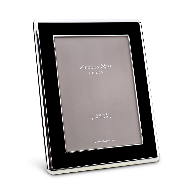 Addison Ross Silver & Black Curved Frame, 8 x 10