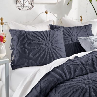 Chenille Medallion Comforter Set, Full/Queen