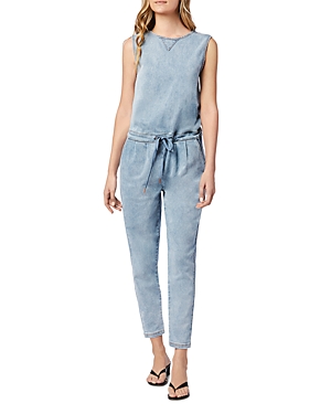 Joe's Jeans The Marnie French Terry Denim Jumpsuit in Tatra