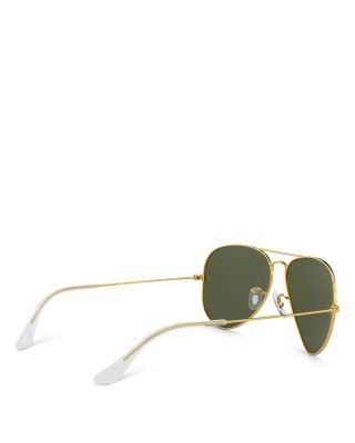  Original Brow-Bar Aviator Sunglasses, 58mm