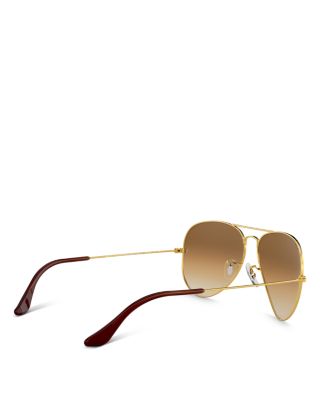  Original Brow-Bar Aviator Sunglasses, 58mm