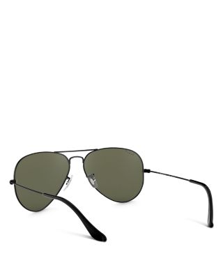  Polarized Brow Bar Aviator Sunglasses, 62mm