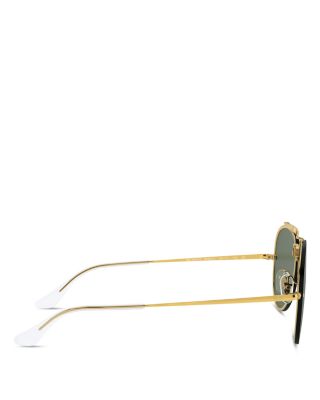  Blaze Aviator Sunglasses, 61mm