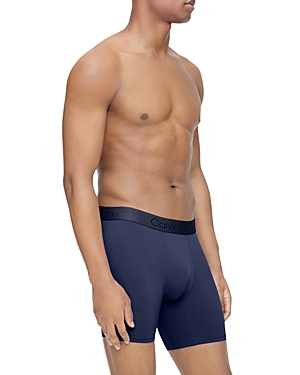 Calvin Klein Ck Black Boxer Briefs In Navy Blue