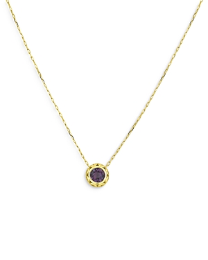 Bloomingdale's Amethyst Pendant Necklace in 14K Yellow Gold, 18 - 100% Exclusive