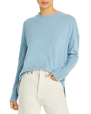 Theory Karenia Cashmere Crewneck Sweater In Eggshell Blue