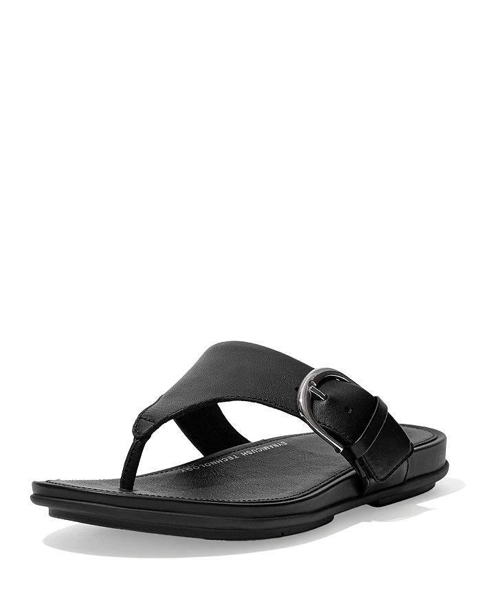 FitFlop Women's Graccie Buckled Thong Sandals | Bloomingdale's