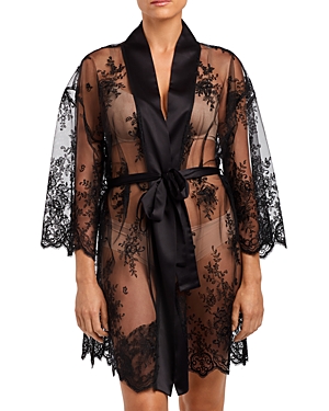 Shop Rya Collection Darling Lace Cover Up In Black