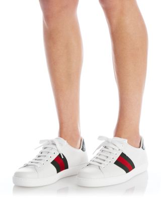 white gucci mens sneakers