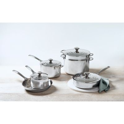 Signature Stainless Steel 10-Piece Cookware Set