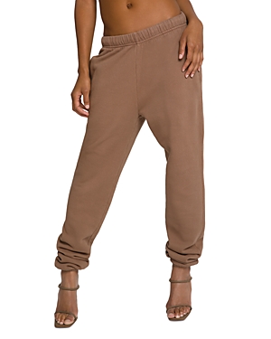 Good American Boyfriend Sweatpants In Putty001