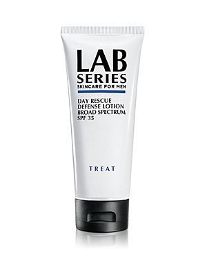 Lab Series Skincare For Men Day Rescue Defense Lotion Broad Spectrum Spf 35 3.4 Oz.