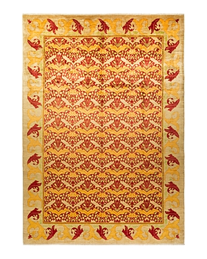 Bloomingdale's Arts & Crafts M1620 Area Rug, 10' X 14' In Red