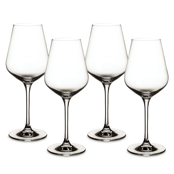 zonne Snelkoppelingen rommel Villeroy & Boch La Divina Bordeaux Glasses, Set of 4 | Bloomingdale's