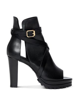 open booties sandals