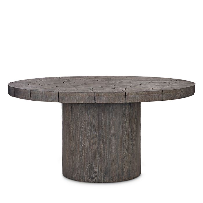 Bernhardt Madura Outdoor Dining Table In Smoked Truffle