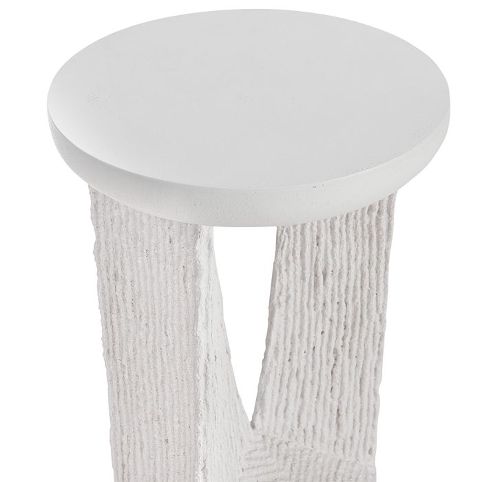 Shop Bernhardt Voile Outdoor Accent Table In Natural/coco Twig