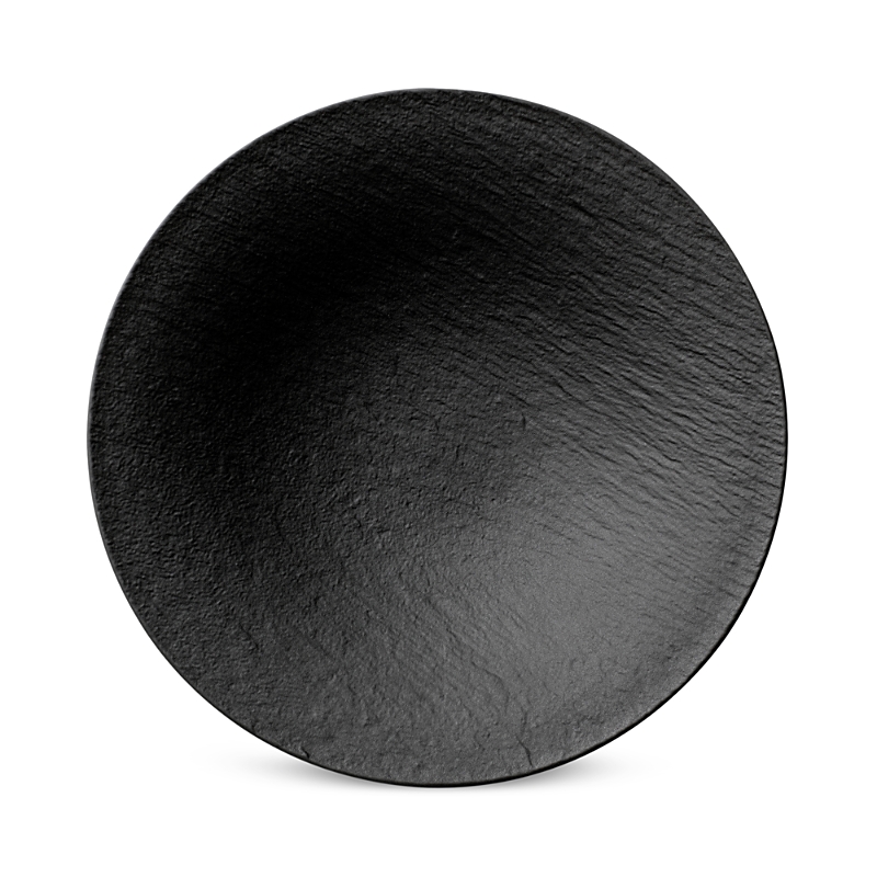 Villeroy & Boch Manufacture Rock Porcelain Bowl 28 Cm In Black