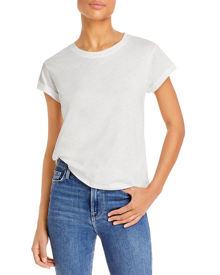 ALLSAINTS Anna Cuffed Sleeve Tee Bloomingdale's