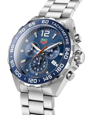 Formula 1 Quartz Men's Blue Steel Chronograph, 43mm