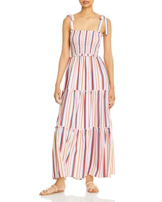 FORE Smocked Maxi Dress | Bloomingdale's